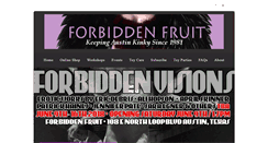 Desktop Screenshot of forbiddenfruit.com